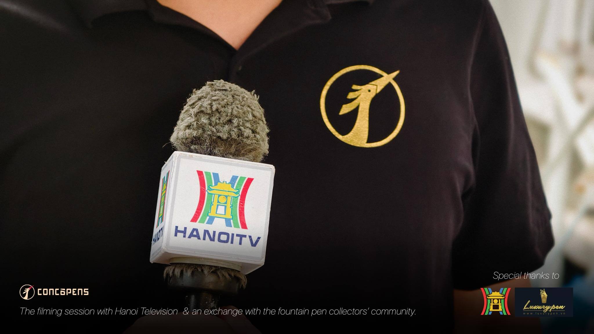 ConCoPens has had reports from major TV channels in Vietnam such as VTV3, HN1, ANTV...