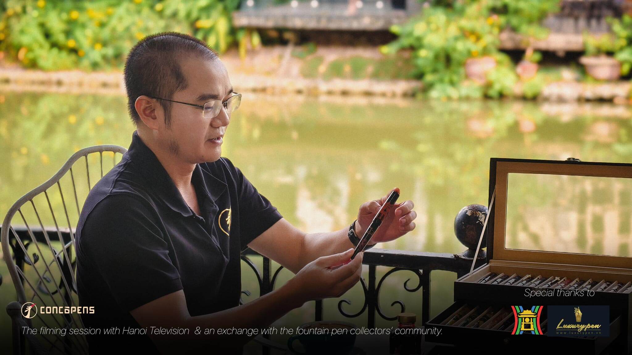 From his passion and endless love for traditional culture, he conveyed it through ConCoPens fountain pens.